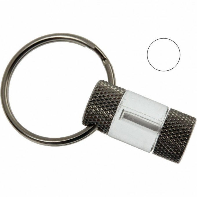 Кольцо для ключей BOKER TRIGALIGHT KEY RING WHITE BK09TL005