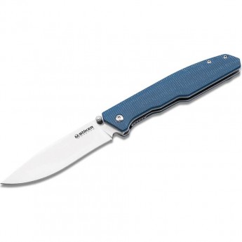 Нож BOKER MAGNUM DEEP BLUE CANVAS 01SC714