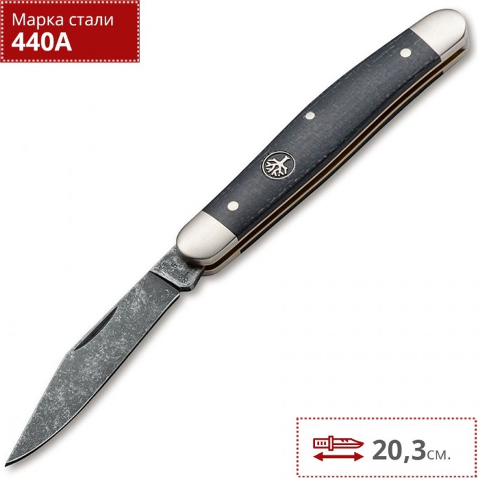Нож BOKER STOCKMAN BURLAP BK114985