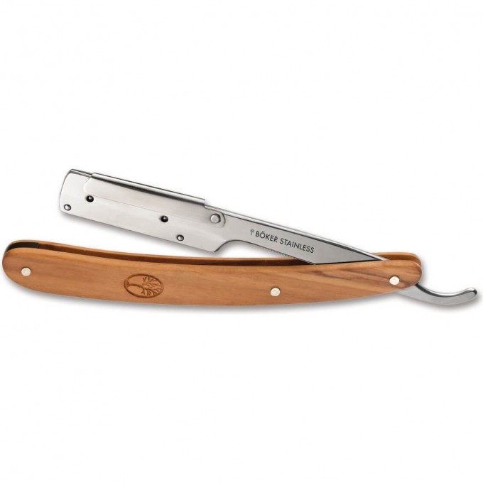 Опасная бритва-шаветт BOKER PRO BARBERETTE OLIVE 140906 BK140906